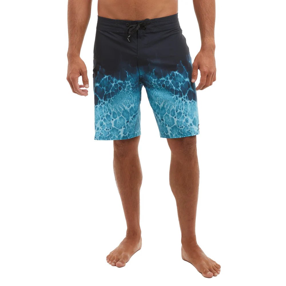 Pelagic "Strike" Men's Boardshorts 19" - Tahiti blue