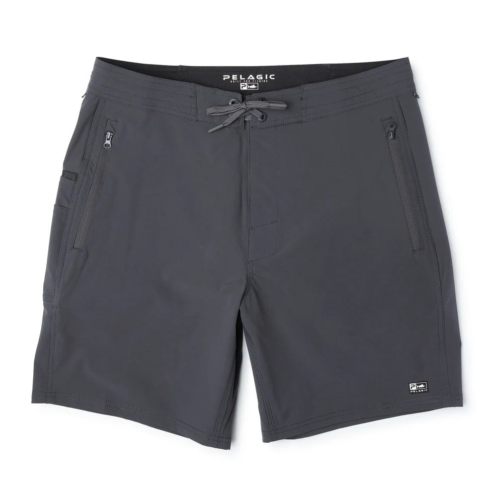 Pelagic Men's Leaderman Boardshorts 18" - Graphite