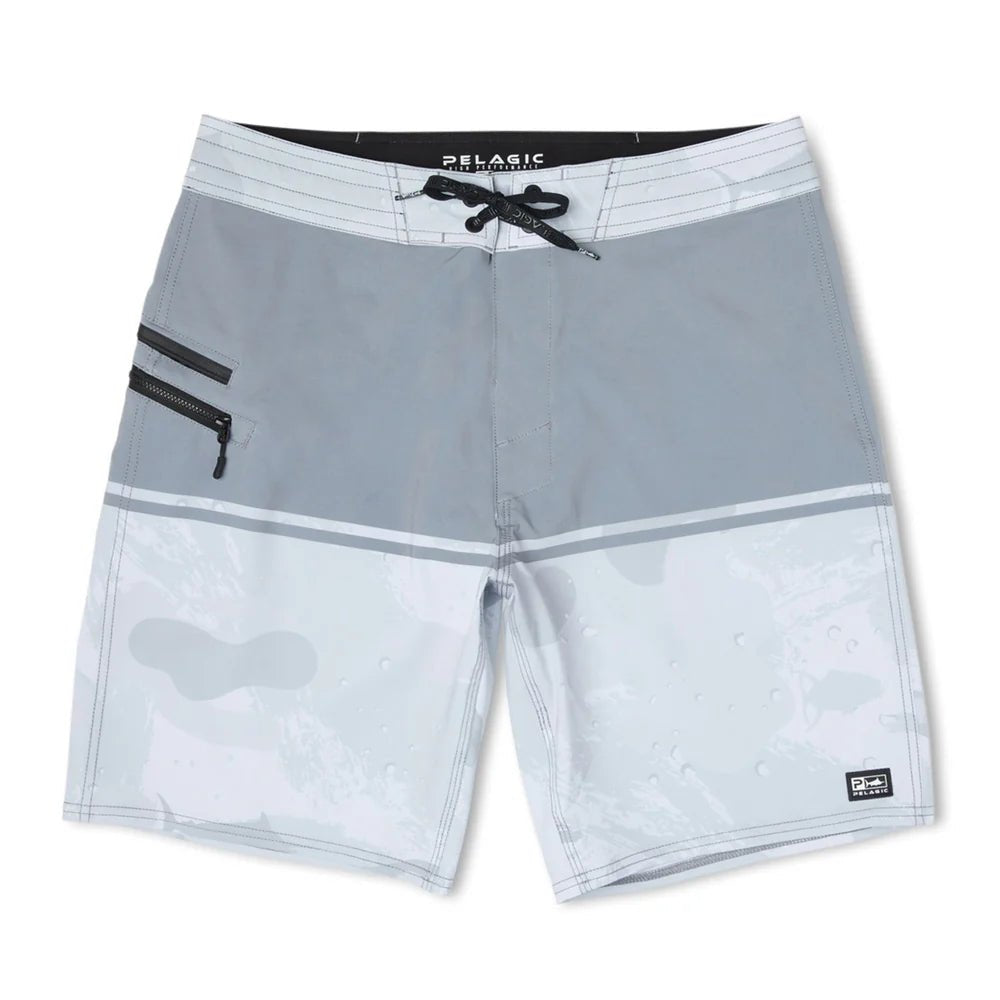 Pelagic "Strike" Men's Boardshorts 19" - Light Grey