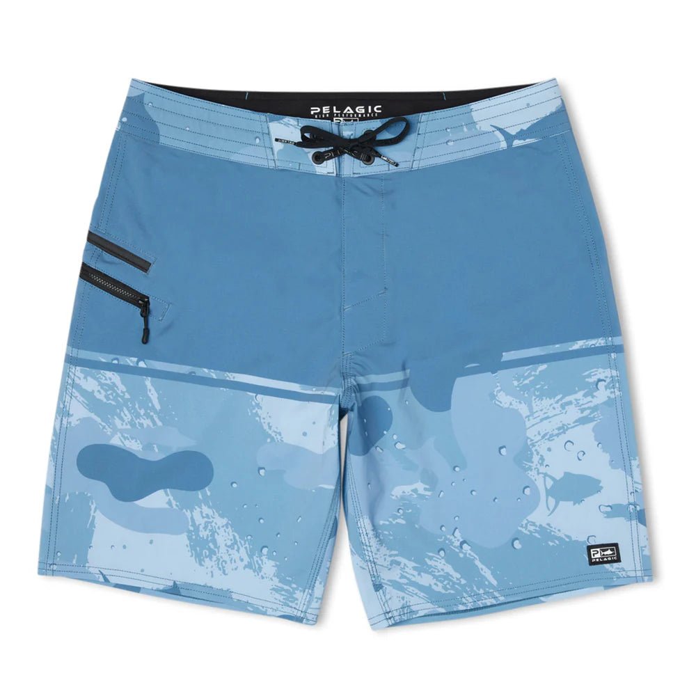 Pelagic "Strike" Men's Boardshorts 18" - Brush Camo Slate