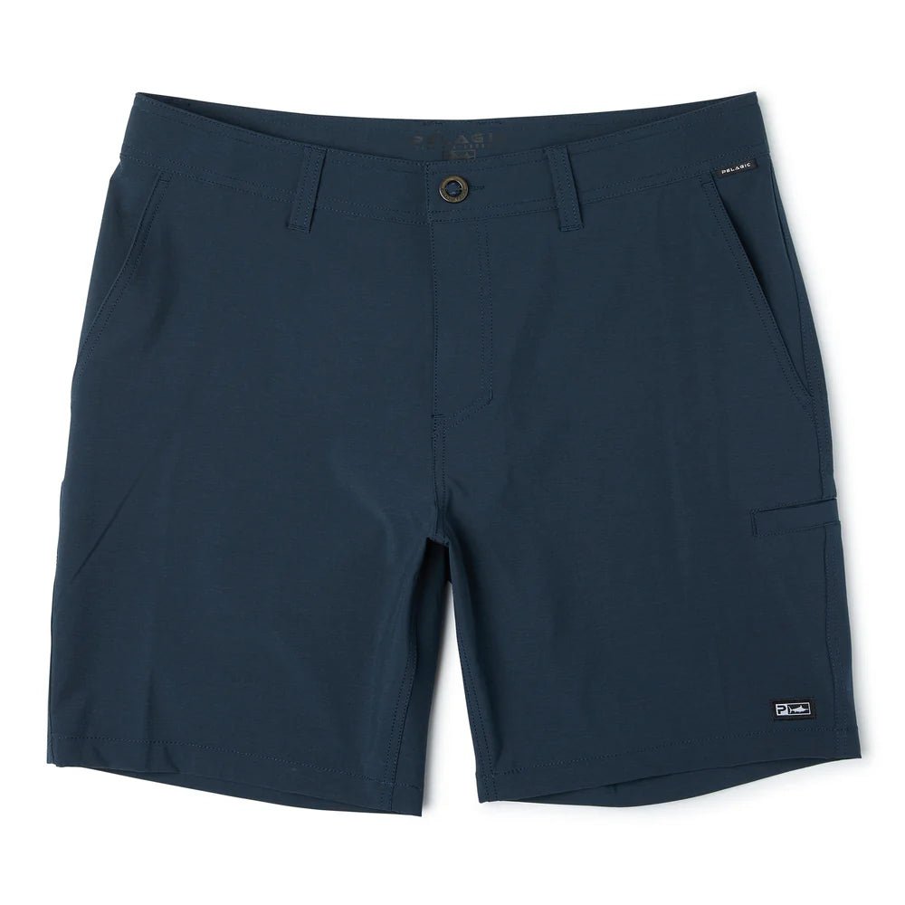 Pelagic "Mako Deep Sea" Men's Hybird Shorts 18" - Dark Navy