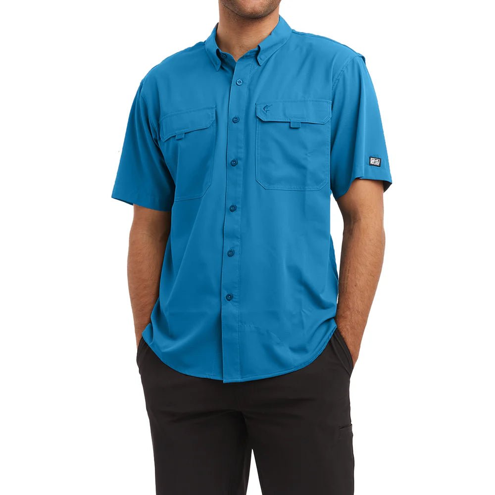 Pelagic "Keys" Men's Guide Fishing Shirt 50+ UPF - Ocean