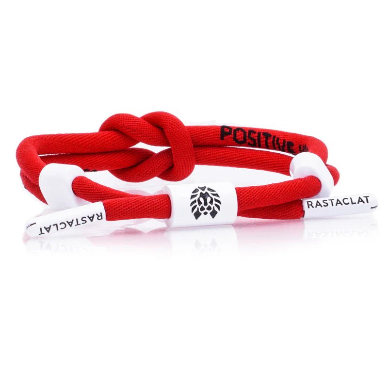Rastaclat "Positive Vibes" Printed Knotted Bracelet - 2 Colors Available
