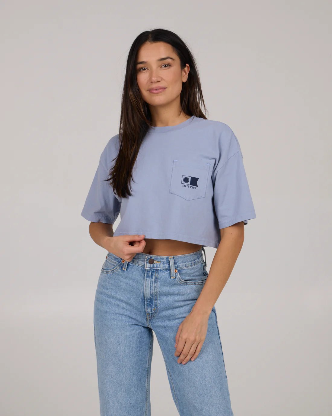 Salty Crew Women's Buoy Tee - Violet Blue