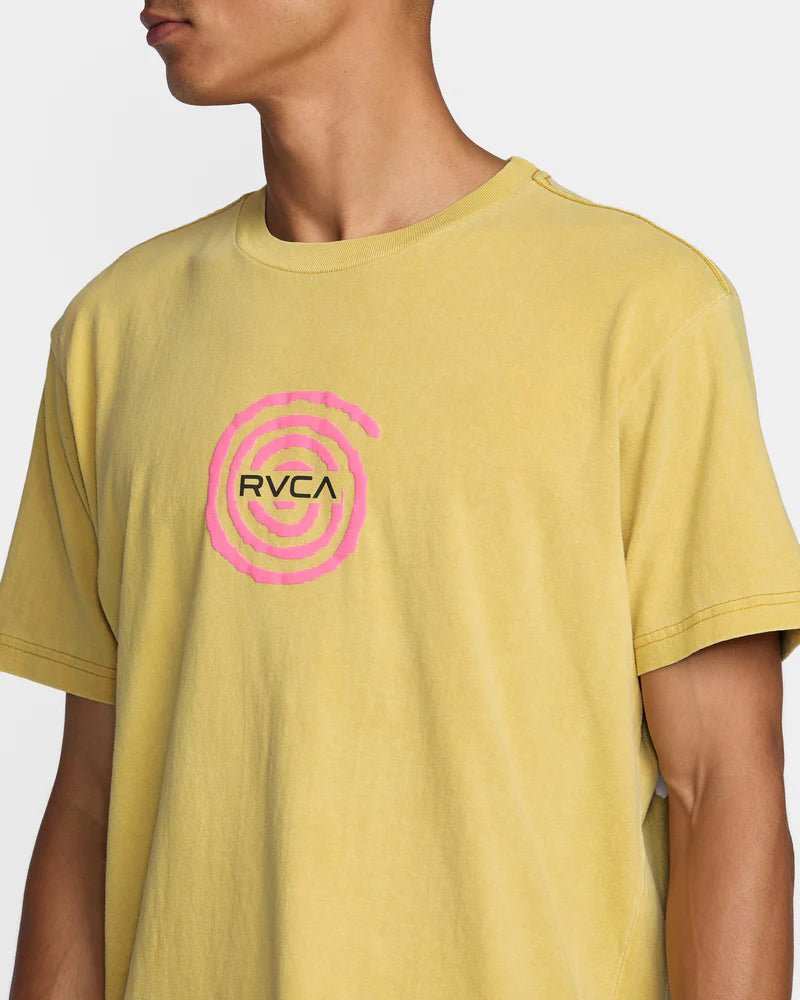 RVCA "Easter Basket" Short Sleeve Tee - Saffron