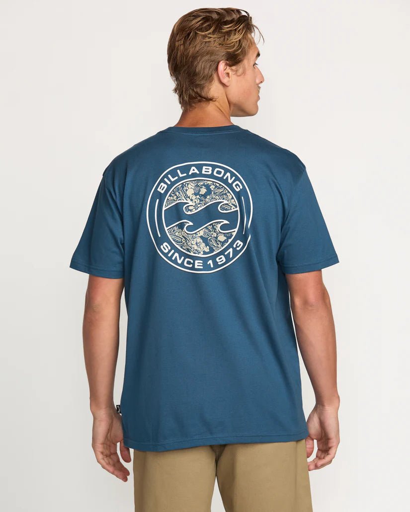 Billabong "Hollow" Men's Premium Tee - Deep Blue