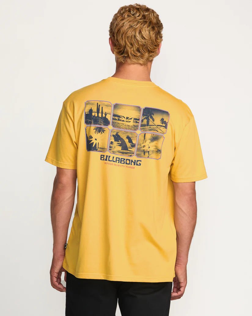 Billabong "Window" Men's Premium Tee - Vintage Gold