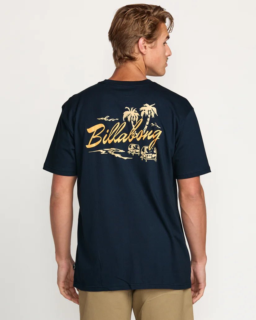 Billabong "Skull Island" Men's Premium Tee - Navy