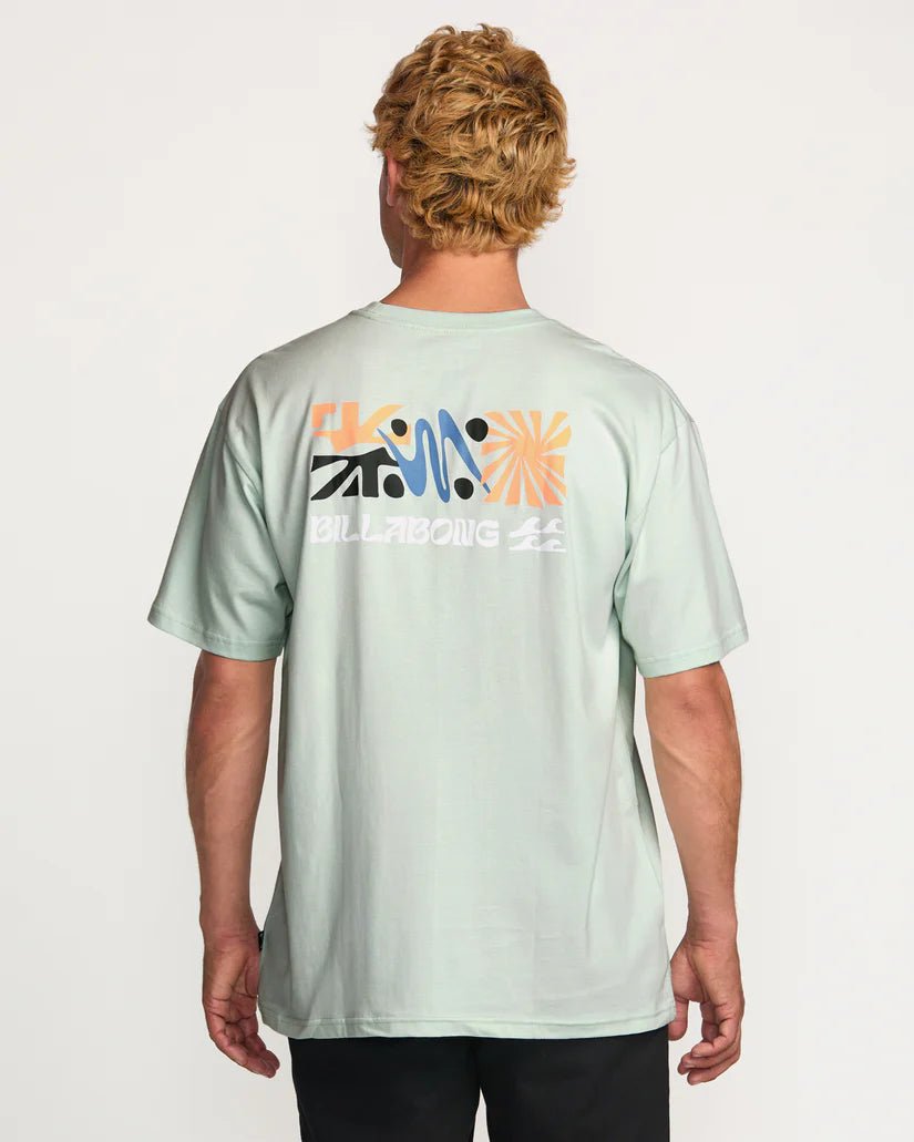 Billabong "Segment" Men's Tee - Ash Blue