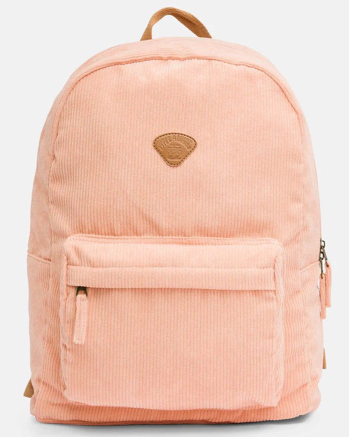 Billabong "School's Out" Corduroy Backpack - Sunstone