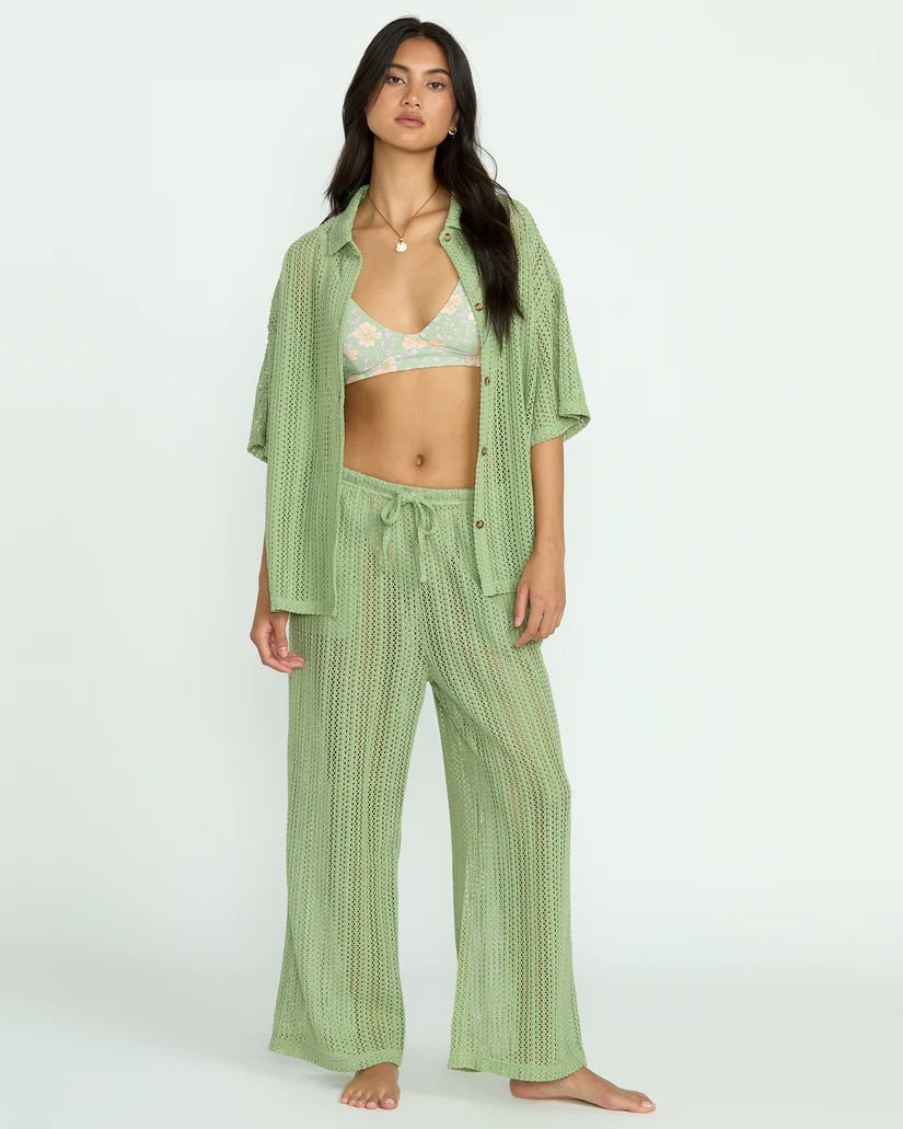 Billabong Women's Largo Overshirt - Pistachio