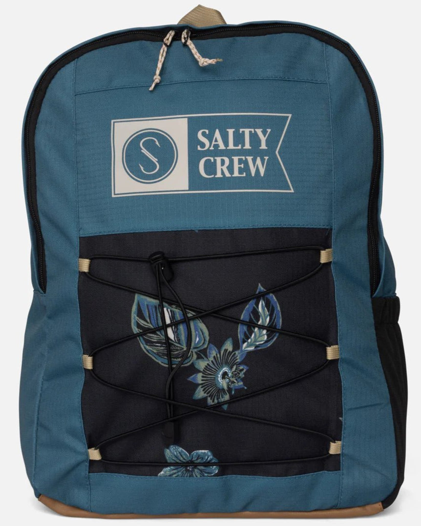 Salty Crew "Alpha Print" Backpack - Hydro Blue