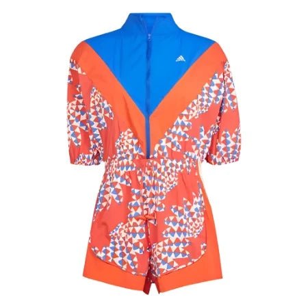 Adidas x FARM "Rio" Premium Romper - Bright Red / Bold Blue