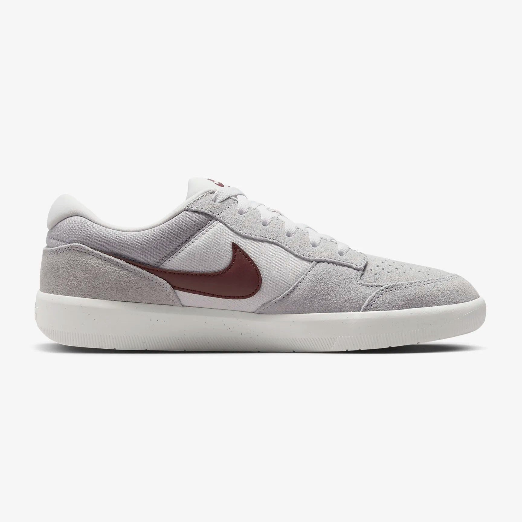 Nike SB Force 58 Skate Shoes - Platinum Tint/Wolf Grey/Summit White/Dark Team Red