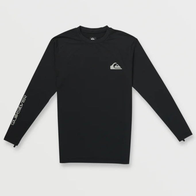 Quiksilver Everyday Long Sleeve Surf Tee - Black