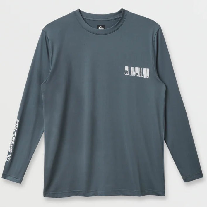 Quiksilver Everyday Long Sleeve Surf Tee - Granite Gray