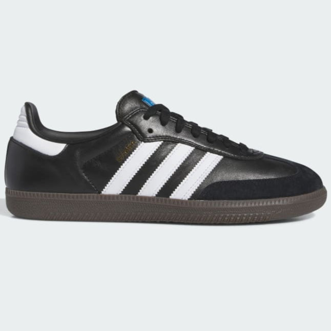 Adidas Men's "Samba ADV" Shoes - Core Black / Cloud White / Gum