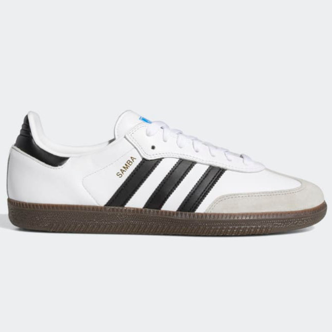 Adidas Men's "Samba ADV" Shoes - Cloud White / Gum (*Excluded from Free Shipping*)