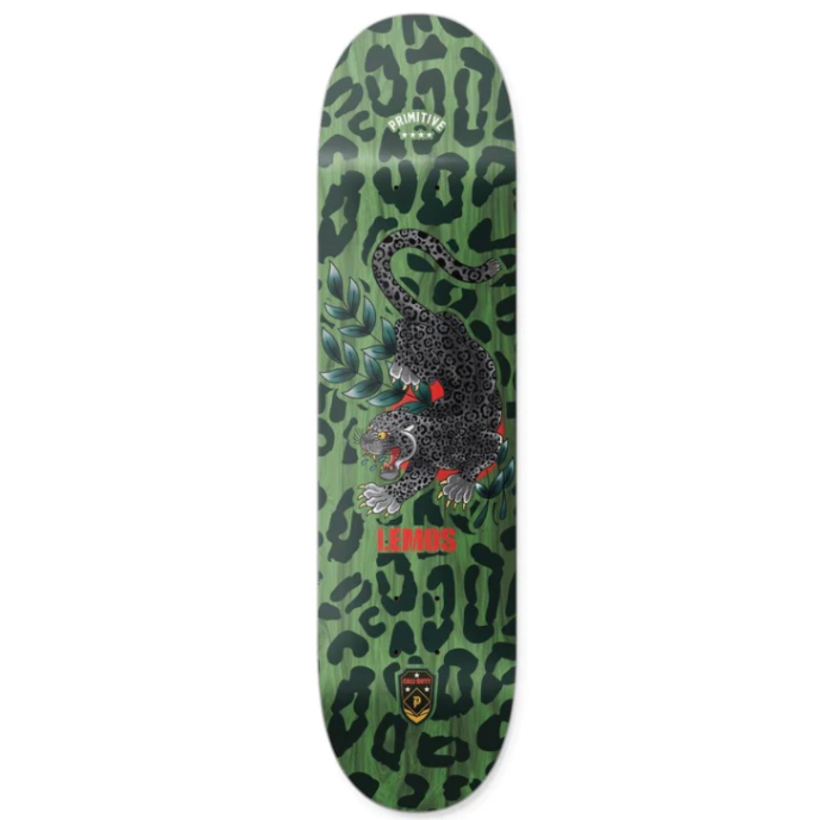"Jaguar - Lemos" Primitive x Call of Duty Skateboard 8.25" Deck