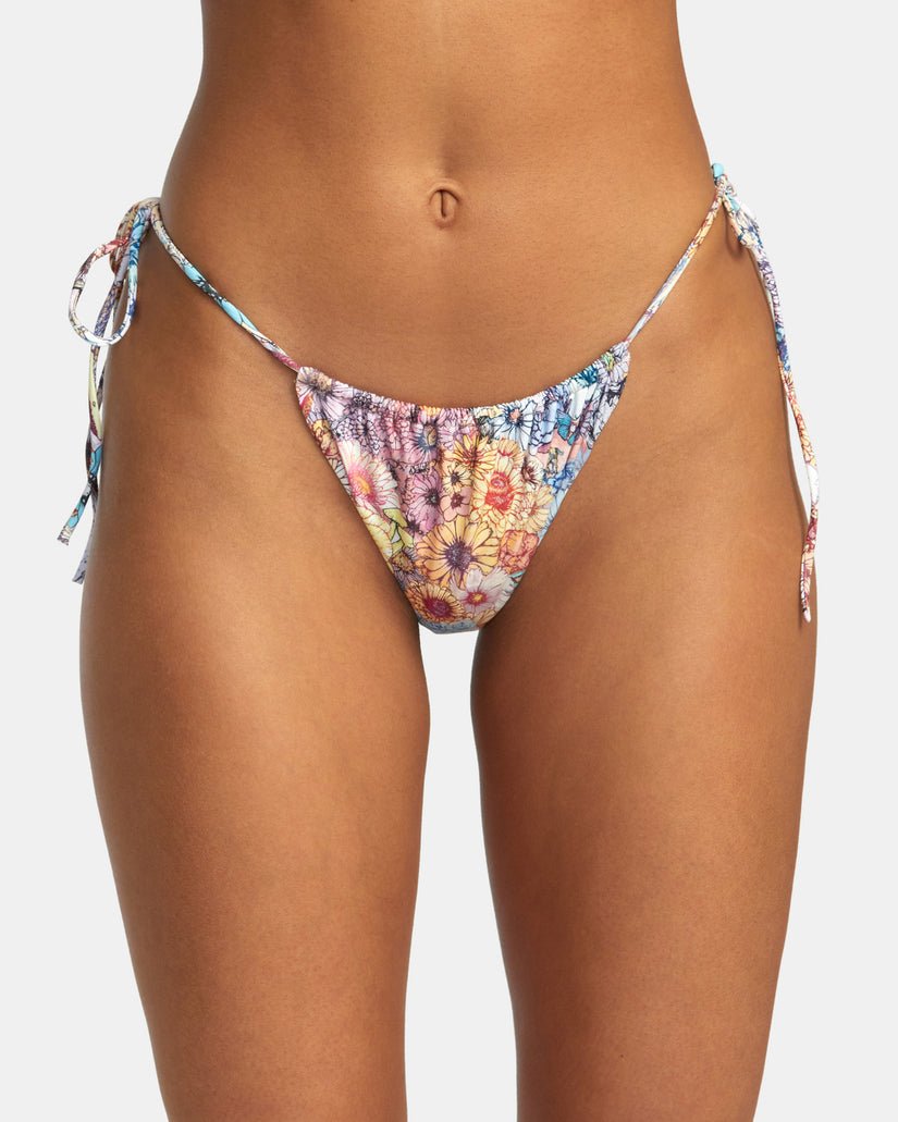 RVCA "Sage" Side Tie Skimpy Bikini Bottom | Sage Vaughn Collection