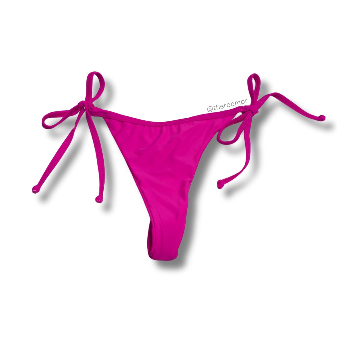 The Room Side-Tie Thong Bikini Bottoms - 5 Colors Available