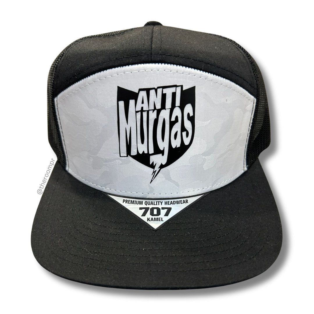 Anti Murgas Premium Trucker Hat - Black/ Light Camo