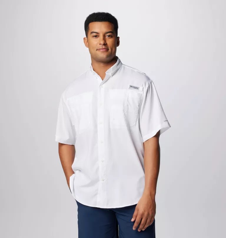 Columbia Men’s PFG Tamiami™ II Short Sleeve Shirt - White