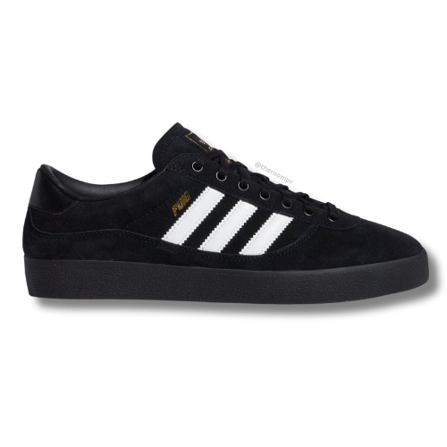 Adidas "Puig" Men's Indoor Shoes - Core Black / Cloud White / Core Black