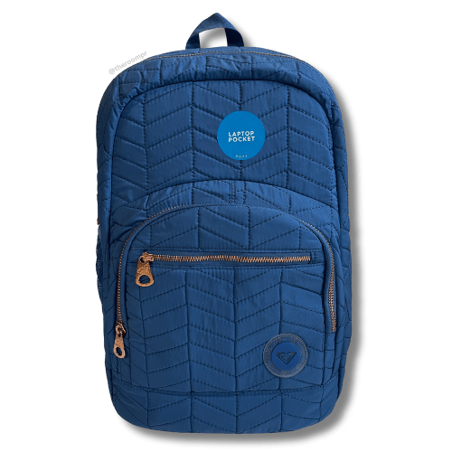 Roxy "Big Big Love" Quilted Backpack - Cobalt Blue