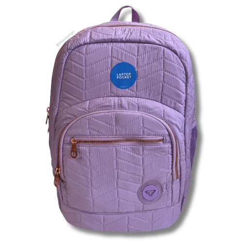 Roxy "Big Big Love" Quilted Backpack - Lilac