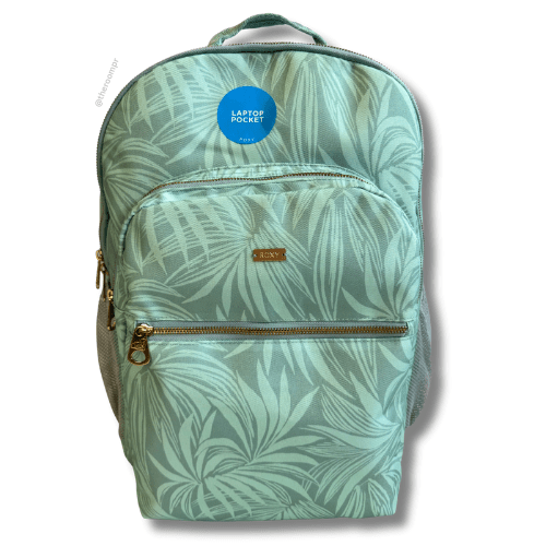 Roxy "Welcome Back" Printed Backpack - Mint