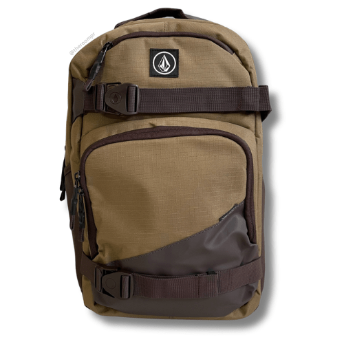 Volcom "Grindstone" Skate Backpack - Brown