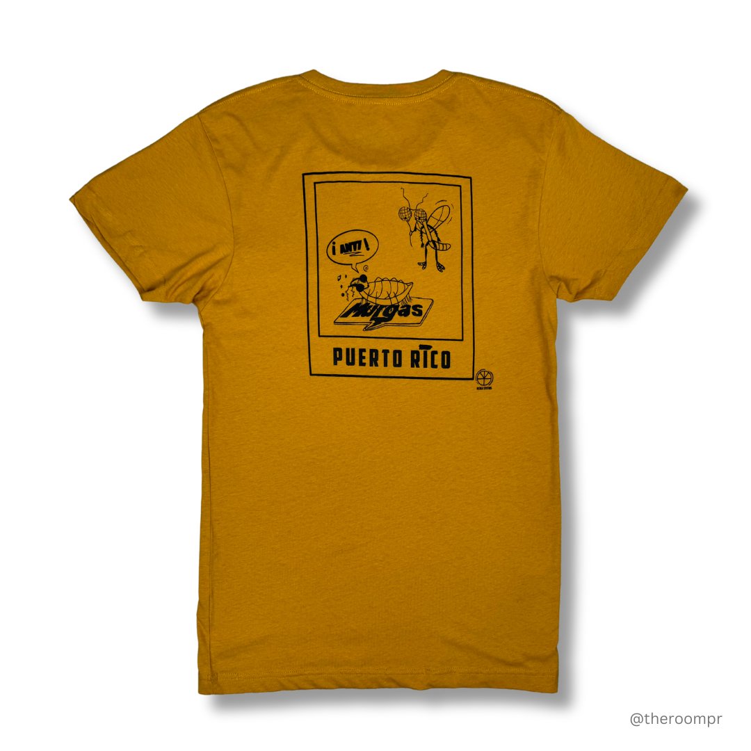 Anti Murgas "Anti-Pegatina" T-Shirt - Mustard