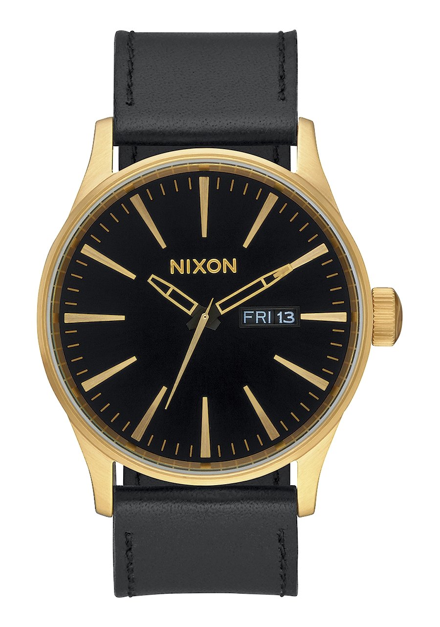 Nixon "Sentry Leather" Watch in 5 Color Combinations