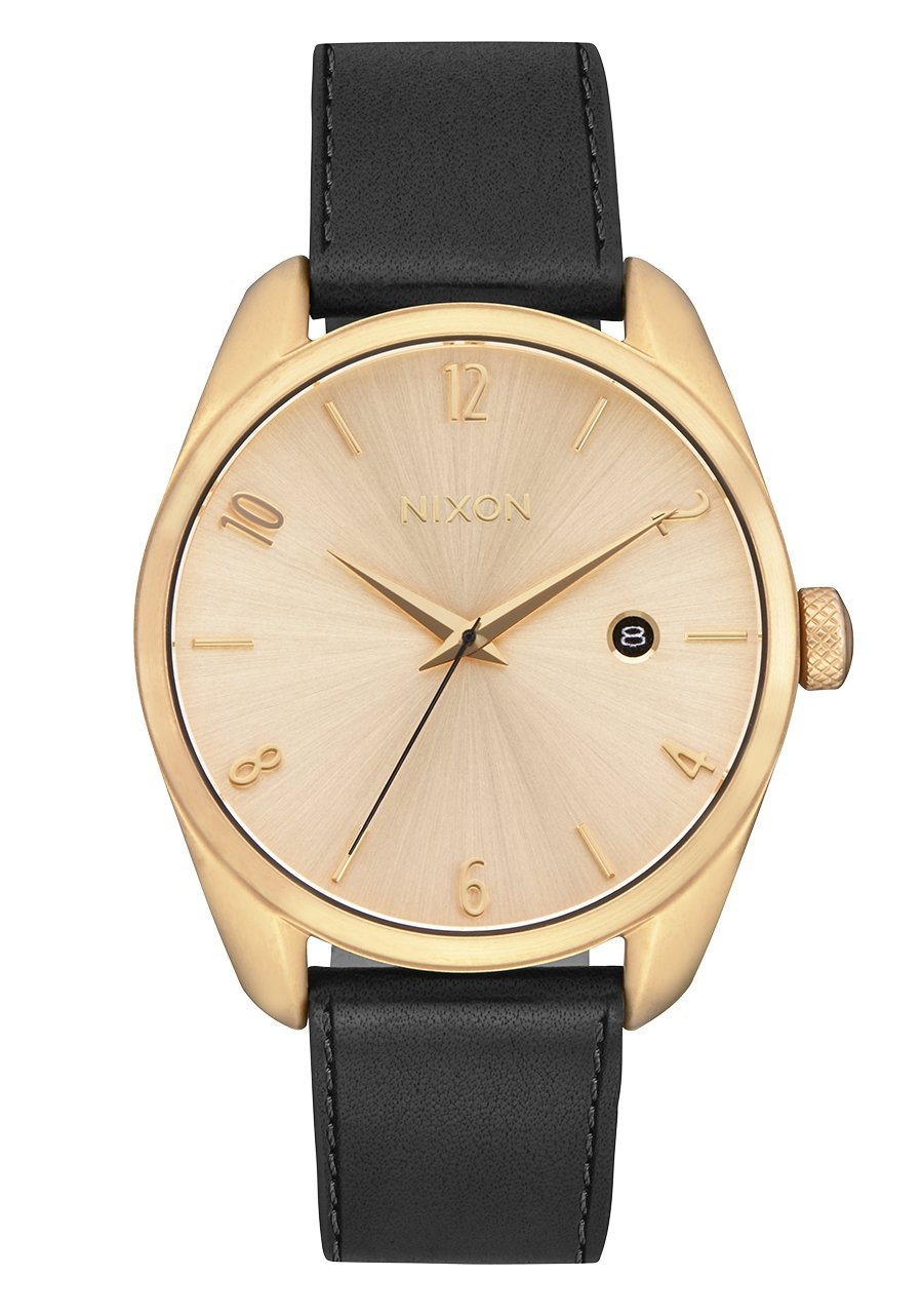 Nixon "Thalia Leather" Watch in 4 Color Combinations