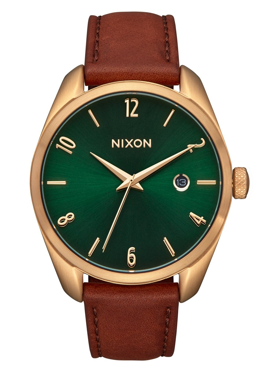 Nixon "Thalia Leather" Watch in 4 Color Combinations