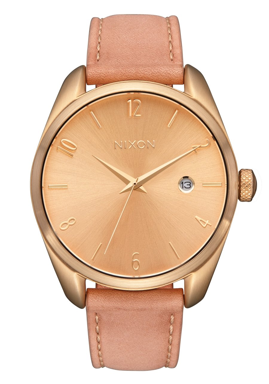 Nixon "Thalia Leather" Watch in 4 Color Combinations