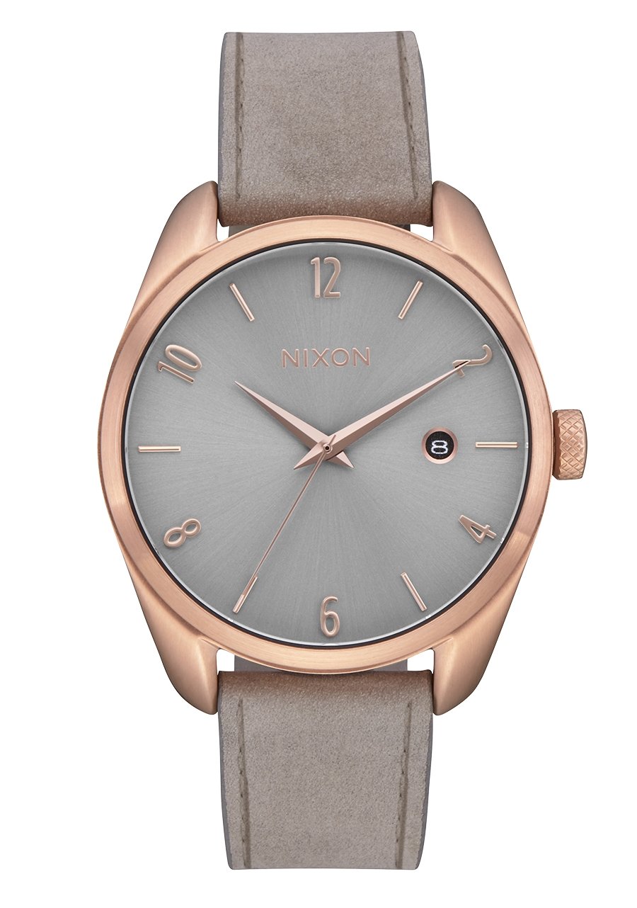 Nixon "Thalia Leather" Watch in 4 Color Combinations