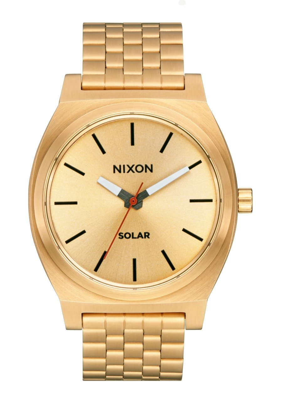 Nixon "Time Teller Solar" Watch in 4 Color Combinations