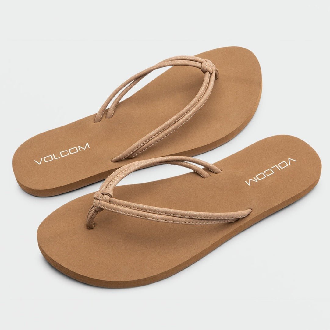 Volcom "Forever and Ever II" Women's Sandals - Tan
