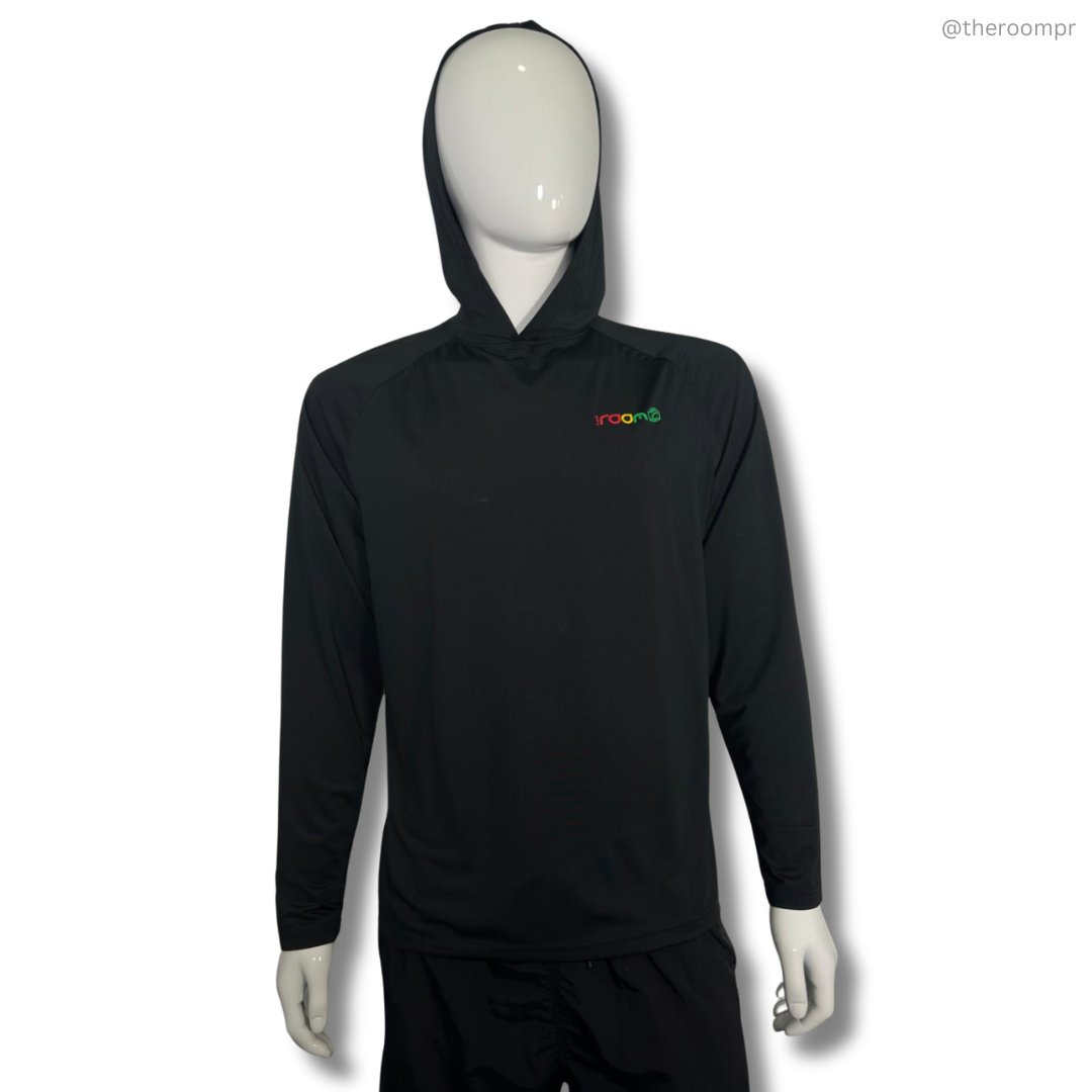 The Room Men's Hooded Rashguards in 4 colors