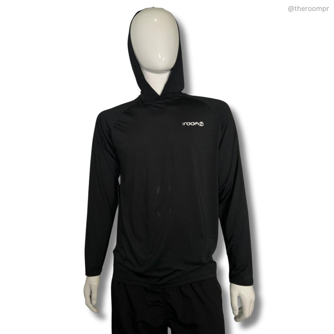 The Room Men's Hooded Rashguards in 4 colors