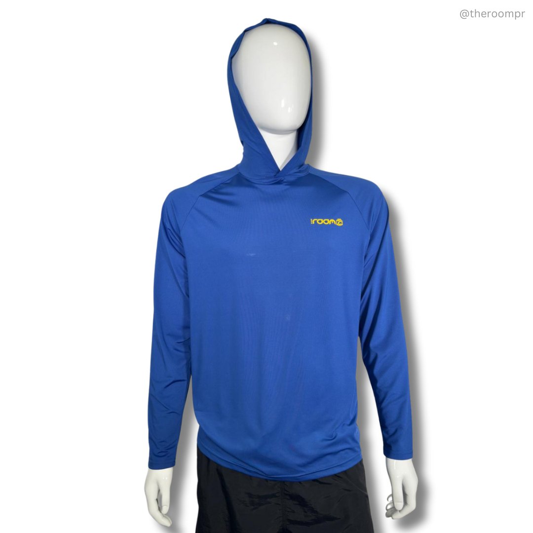 The Room Men's Hooded Rashguards in 4 colors