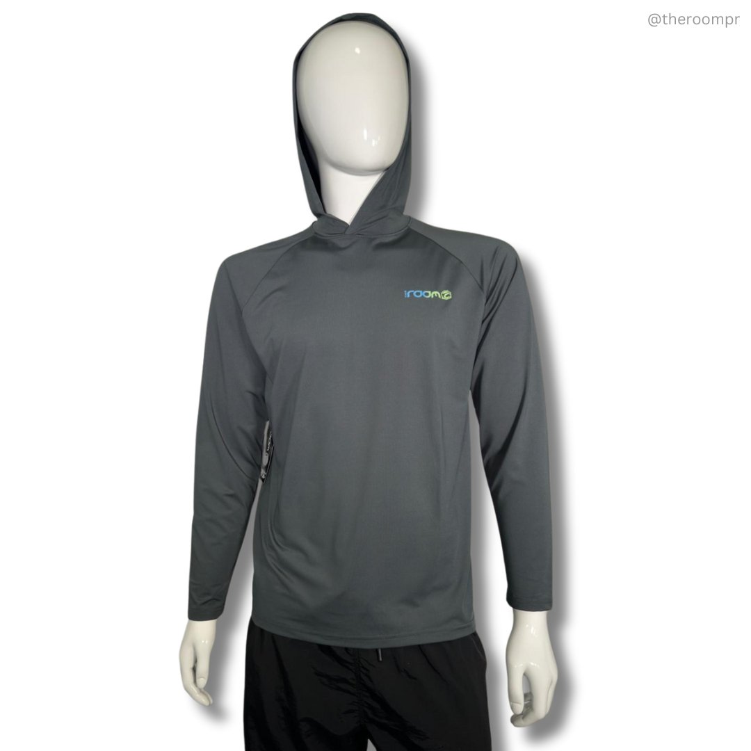 The Room Men's Hooded Rashguards in 4 colors